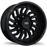 D-STRUCT 20x10.0 8x170mm -15 125.1mm BLK / MIL