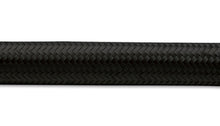 Load image into Gallery viewer, Vibrant -12 AN Black Nylon Braided Flex Hose .68in ID (50 foot roll)