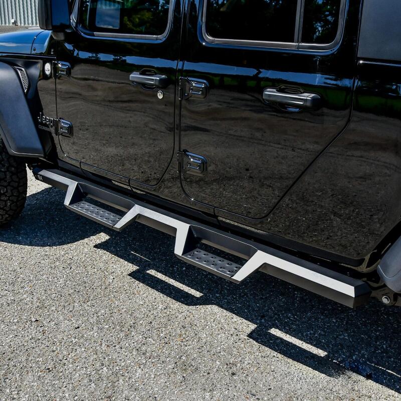 Westin 2020 Jeep Gladiator HDX Drop Nerf Step Bars - Textured Black