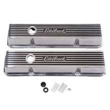 Load image into Gallery viewer, Edelbrock Valve Cover Elite II Series Chevrolet 1959-1986 262-400 CI V8 Low Polished