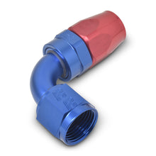 Load image into Gallery viewer, Russell Performance -8 AN Red/Blue 90 Degree Full Flow Hose End