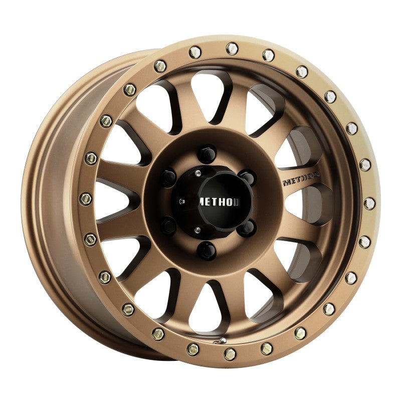 Method MR304 Double Standard 18x9 -12mm Offset 6x5.5 108mm CB Method Bronze Wheel