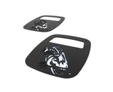 Fishbone Offroad Jeep Wrangler CJ YJ TJ Tail Light Covers - Black Textured Powdercoat