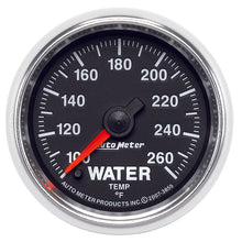 Load image into Gallery viewer, Autometer GS 100-260 degree Electronic Water Temperature Gauge