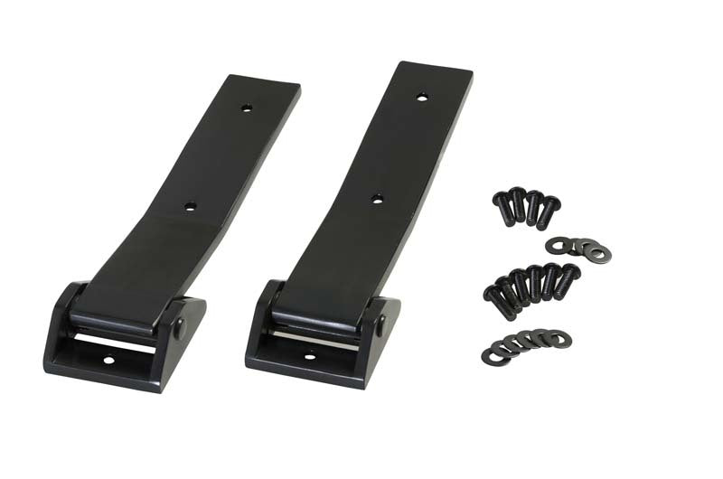 Kentrol 07-18 Jeep Wrangler JK Tailgate Hinge Pair - Powdercoat Black