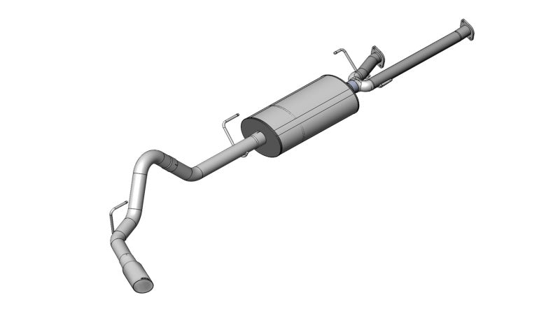 Corsa 2011-2021 -14 Toyota Tundra Double Cab/Crew Max 5.7L V8 Polished Sport Cat-Back Exhaust