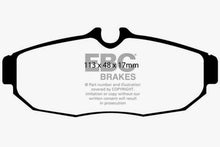 Load image into Gallery viewer, EBC 05-10 Ford Mustang 4.0 Ultimax2 Rear Brake Pads