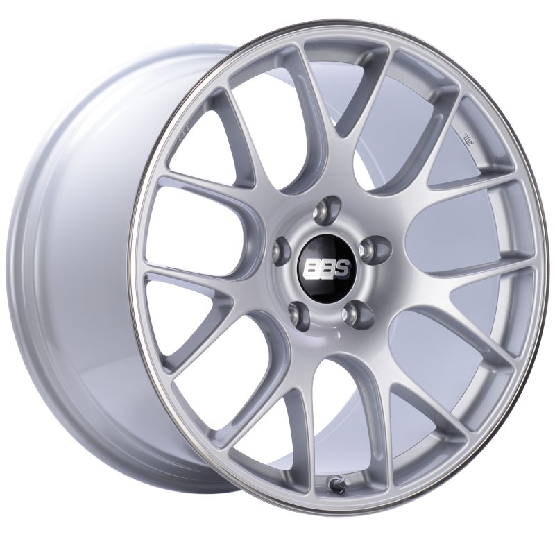 BBS CH-R 20x11.5 5x130 ET47 CB71.6 Brilliant Silver Polished Rim Protector Wheel