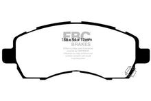 Load image into Gallery viewer, EBC 97-98 Subaru Impreza 1.8 Greenstuff Front Brake Pads