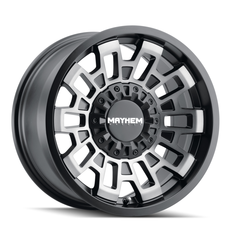 Mayhem 8113 Cortex 17x9 / 6x135 BP / -12mm Offset / 106mm Hub Matte Black w/ Dark Tint Wheel