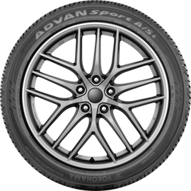 Yokohama Advan Sport A/S+ Tire - 255/45R17 98W