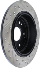 Load image into Gallery viewer, StopTech 04-08 Acura TL / 03-09 Honda Element Slotted &amp; Drilled Right Rear Rotor