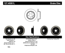 Load image into Gallery viewer, StopTech 04-08 Acura TL / 03-09 Honda Element Slotted &amp; Drilled Left Rear Rotor