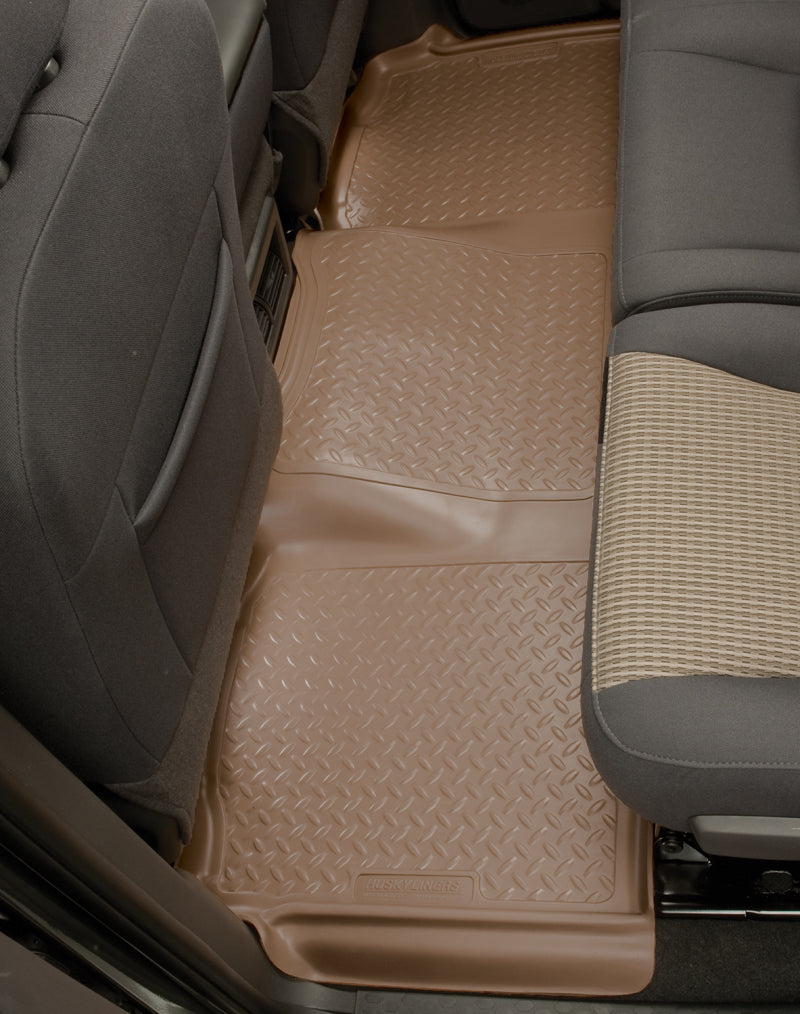 Husky Liners 00-03 Toyota Tundra Classic Style 2nd Row Tan Floor Liners