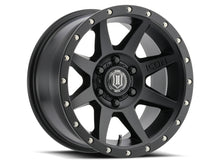 Load image into Gallery viewer, ICON Rebound Pro 17x8.5 5x5 -6mm Offset 4.5in BS 71.5mm Bore Satin Black Wheel