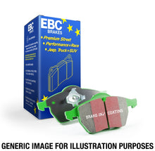 Load image into Gallery viewer, EBC 86-87 Nissan Pulsar NX 1.6 SE Greenstuff Front Brake Pads