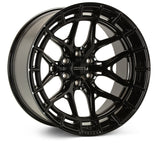 Vossen HFX-1 22x9.5 / 6x139.7 BP / ET20 / 106.1 CB / Deep - Gloss Black Wheel