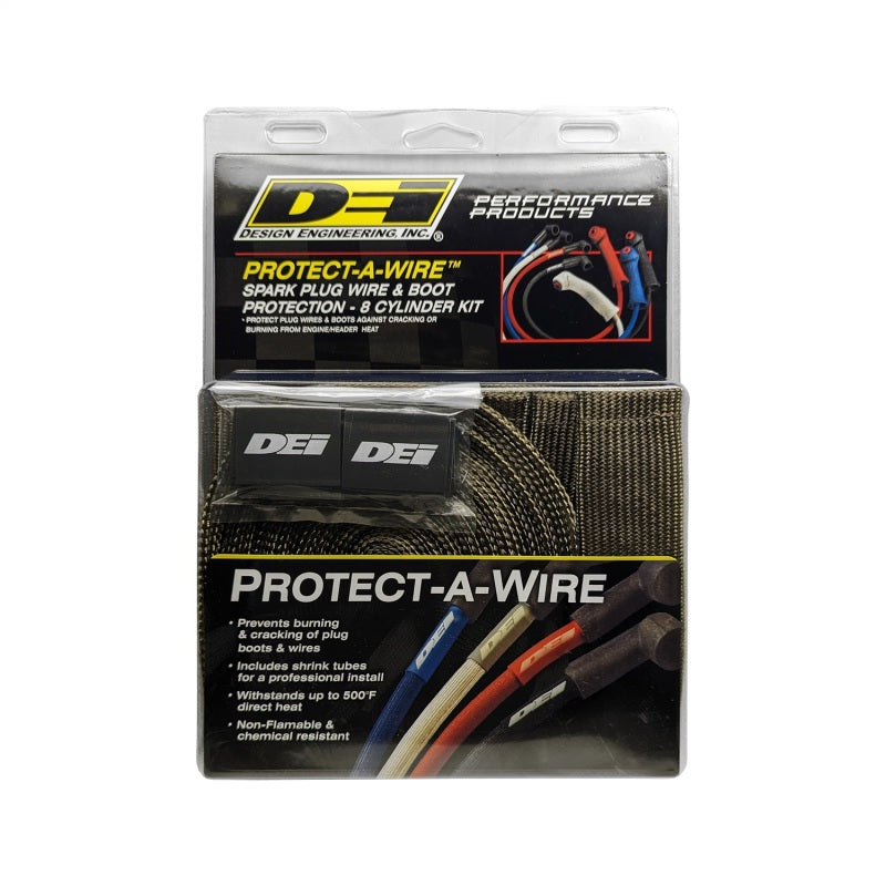 DEI Protect-A-Boot and Wire Kit 8 Cylinder - Titanium