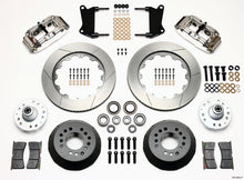 Load image into Gallery viewer, Wilwood Narrow Superlite 6R Front Hub Kit 14.00in Polished 67-69 Camaro 64-72 Nova Chevelle