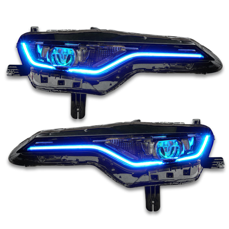 Oracle 19-21 Chevy Camaro SS/RS RGBW+A Headlight DRL Upgrade Kit - ColorSHIFT SEE WARRANTY