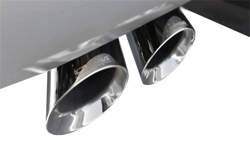 Corsa 2009-2013 Chevrolet Suburban 1500 5.3L V8 Polished Sport Cat-Back Exhaust