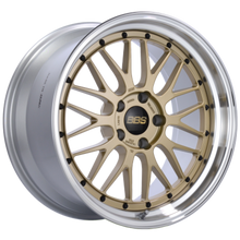 Load image into Gallery viewer, BBS LM 19x8.5 5x130 ET50 CB 71.6 Gold Center/Machined Lip Wheel