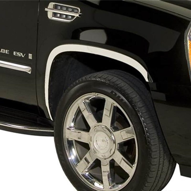 Putco 07-14 Cadillac Escalade - Full - 6pc Kit Stainless Steel Fender Trim