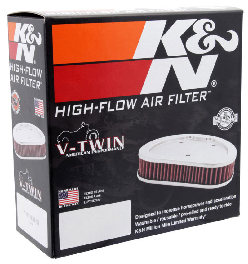 K&N 2018 Harley-Davidson FXLR Low Rider Replacement Drop In Air Filter