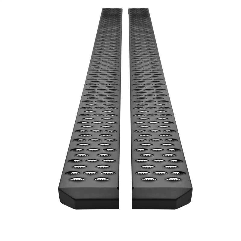 Westin Grate Steps Running Boards 86 in - Textured Black