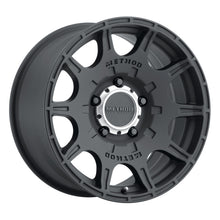 Load image into Gallery viewer, Method MR308 Roost 17x8.5 0mm Offset 5x5 71.5mm CB Matte Black Wheel