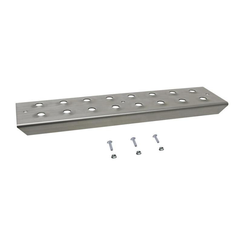 Westin 15in Step Plate w/screws (Set of 2)- Stainless Steel