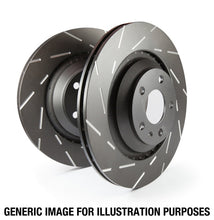 Load image into Gallery viewer, EBC 13+ Ford F250 (inc Super Duty) 6.2 (2WD) USR Slotted Front Rotors