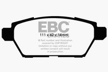 Load image into Gallery viewer, EBC 06-09 Ford Fusion 2.3 Ultimax2 Rear Brake Pads