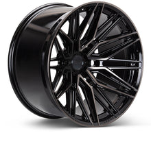 Load image into Gallery viewer, Vossen HF6-5 22x12 / 6x135 / ET-44 / Ultra Deep Face / 87.1 - Tinted Gloss Black Wheel