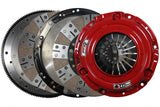 McLeod RXT Twin Disc Clutch Kit w/Steel Flywheel - Mod Motor Fords w/8 Bolt Crank 1-1/8in x 26 Input