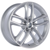 BBS SX 19x8.5 5x120 ET32 Sport Silver Wheel -82mm PFS/Clip Required