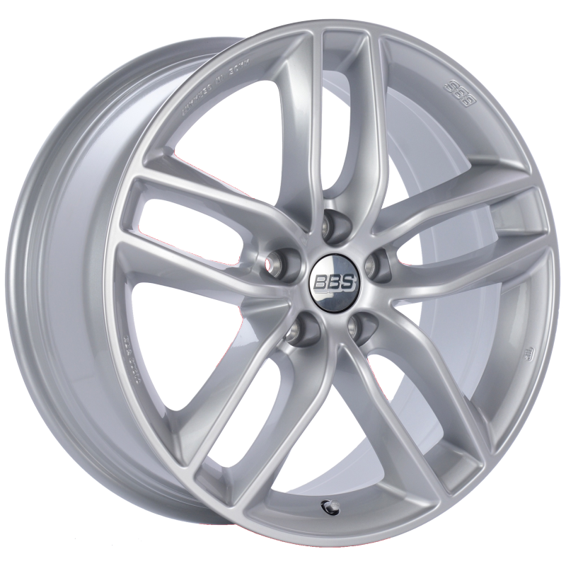 BBS SX 17x7.5 5x120 ET43 CB72.5 Sport Silver Wheel