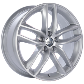 BBS SX 18x8 5x112 ET44 Sport Silver Wheel -82mm PFS/Clip Required