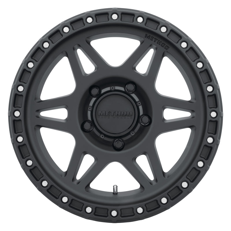 Method MR312 17x9 -12mm Offset 5x5 71.5mm CB Matte Black Wheel