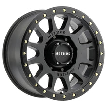 Load image into Gallery viewer, Method MR305 NV HD 18x9 +18mm Offset 8x180 130.81mm CB Matte Black Wheel