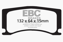 Load image into Gallery viewer, EBC 08-09 Jaguar XKR 4.2 Supercharged (Portfolio) Yellowstuff Rear Brake Pads