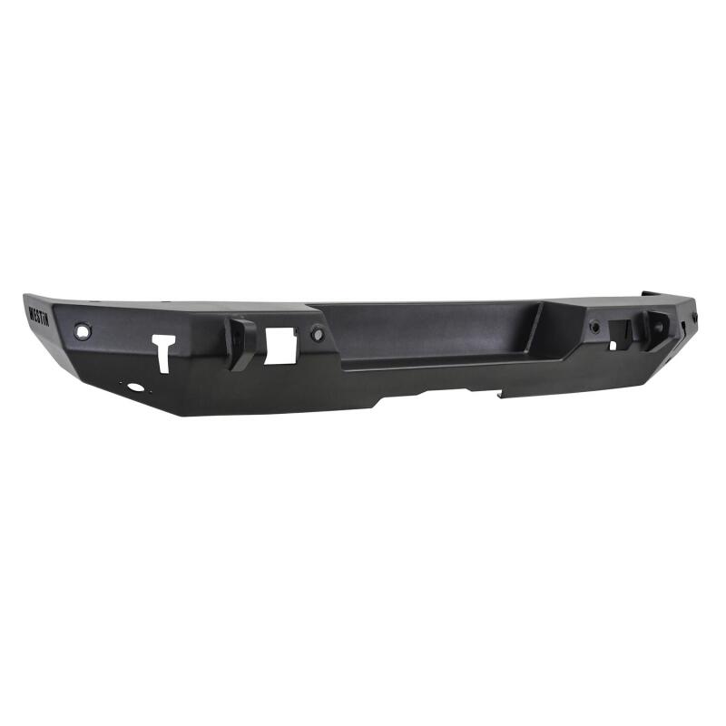 Westin 18-19 Jeep Wrangler JL WJ2 Rear Bumper w/  Sensors (Excl. Wrangler JK) - Textured Black