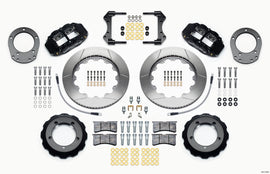 Wilwood Narrow Superlite 4R Front Hat Kit 14.00in 76-77 Ford Bronco Dana 44 w/Lines