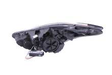 Load image into Gallery viewer, ANZO 2011-2014 Hyundai Elantra Projector Headlights w/ Halo Black (CCFL)