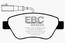 Load image into Gallery viewer, EBC 10-11 Fiat 500 1.4 (Bosch Calipers) Greenstuff Front Brake Pads