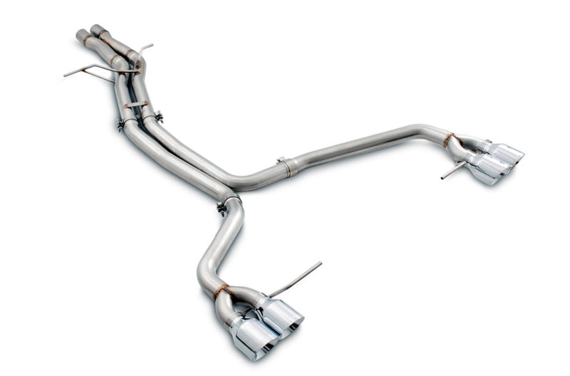 AWE Tuning Porsche Macan Touring Edition Exhaust System - Chrome Silver 102mm Tips