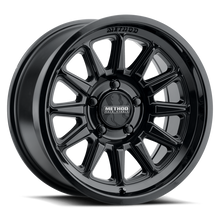 Load image into Gallery viewer, Method MR323 20x10 / 8x180 BP / -18ET / 4.76in BS / 130.81mm CB - Gloss Black Wheel