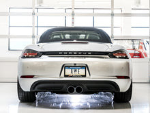 Load image into Gallery viewer, AWE Tuning Porsche 718 Boxster / Cayman SwitchPath Exhaust (PSE Only) - Chrome Silver Tips