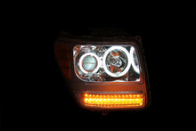 Load image into Gallery viewer, ANZO 2007-2012 Dodge Nitro Projector Headlights w/ Halo Chrome (CCFL) G2