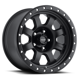 Raceline 929B Avenger 17x9in / 5x127 BP / -12mm Offset / 83.82mm Bore - Satin Black Wheel